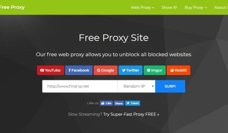 Proxy Sites